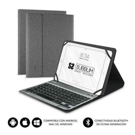 Soporte sobremesa tooq telefono tablet plegable